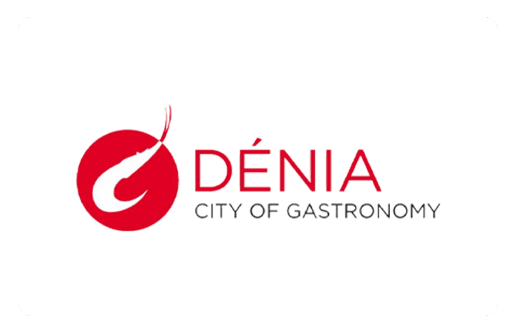Het logo van de plaats Dénia aan de Costa Blanca.