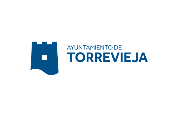 Het logo van de plaats Torrevieja aan de Costa Blanca.