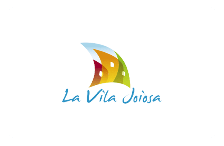 Het logo van de plaats Villa Joyosa aan de Costa Blanca.